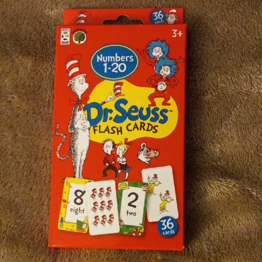 Dr. Seuss Flash Cards - Red